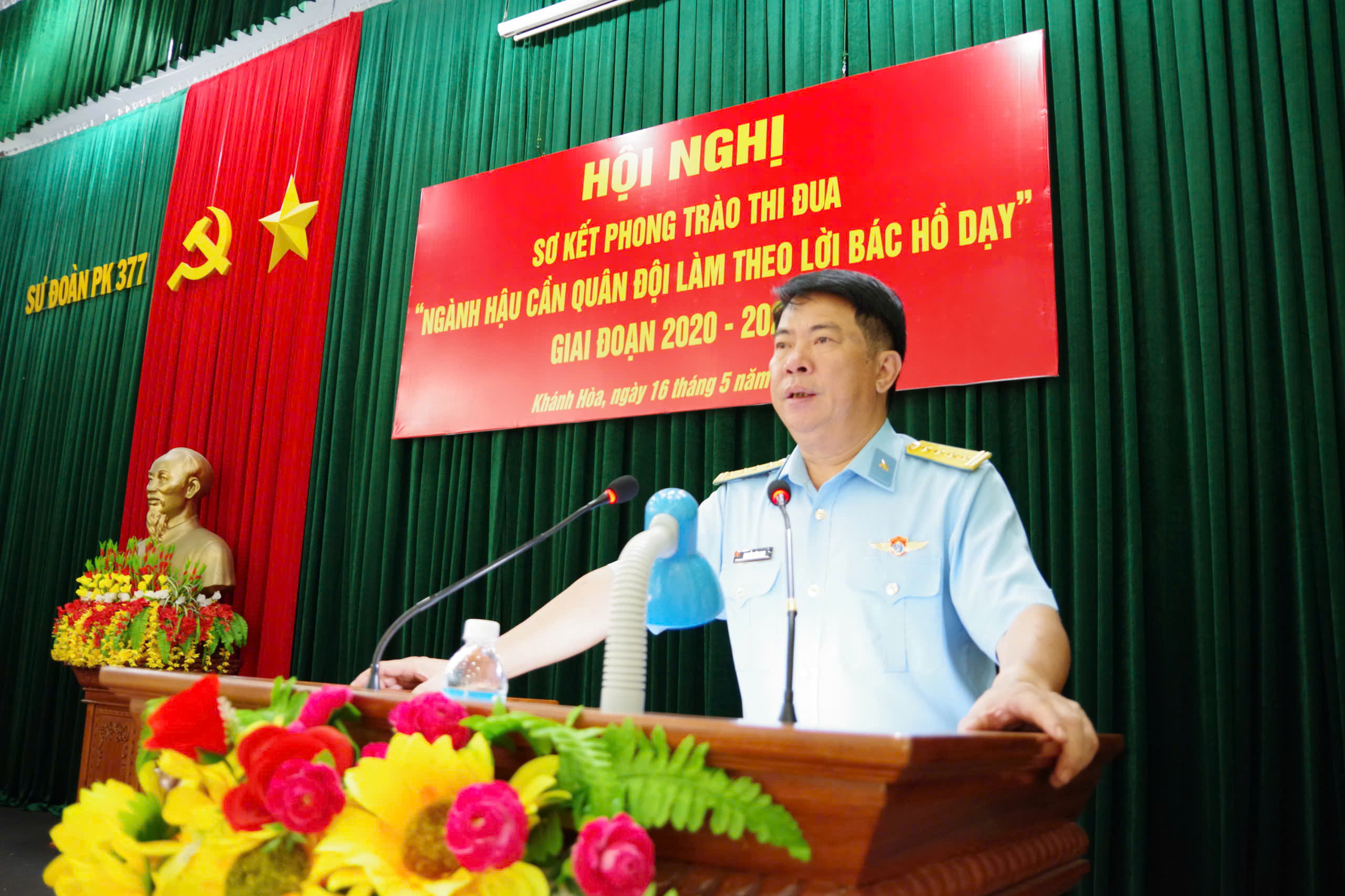 Ngành Hậu cần Sư đoàn 377 thi đua làm theo lời Bác Hồ dạy